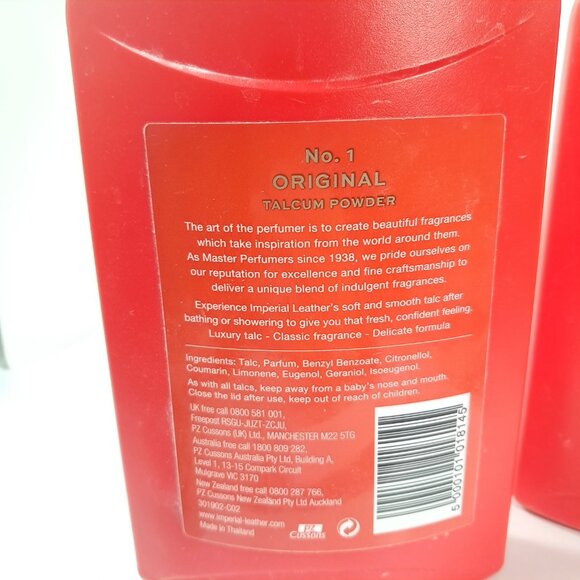 Cussons Imperial Leather No. 1 Original Talcum Powder & Family Fresh Talc READ - Picture 3 of 8